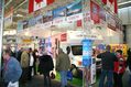 Reisemesse Hamburg 2009: CANUSA-Messestand mit Wohnmobil von Fraserway