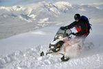 Tagesausflug mit Schneemobil – Banff