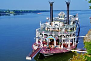 Raddampfer auf dem Mississippi