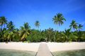 Steg auf  Andros Bahamas