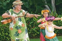 Lei, Hula und Luau