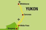 Wanderreisen: Reiseverlauf der Wander- und Trekkingtour Chilkoot Trail