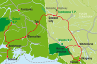 Wanderreisen: Reiseverlauf Alaska und Yukon Explorer