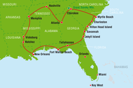 USA Südstaaten Florida Routenvorschläge: Südstaaten & Florida