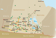 Kanada Manitoba & Saskatechwan Routenvorschläge: Manitoba & Saskatechwan