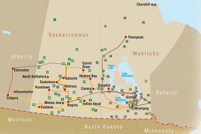 National Parks und Provincial Parks