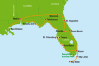 USA Südstaaten Florida Routenvorschläge: Südstaaten & Florida