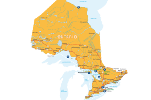 Information Ontario: Karte
