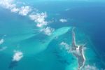 Luftblick auf Cat Island Bahamas