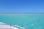 Gewässer auf Exuma Bahamas