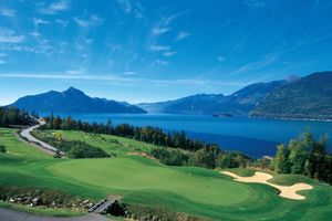 Furry Creek Golfplatz bei Vancouver