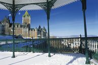 Kanada, Québec: Québec City im Winter