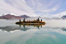 Alaska Nationalparks: Insel im Telaquana Lake