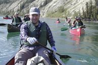 Aktivreisen Yukon & Alaska: Kanufahrer auf dem Teslin River