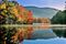 Herbstwald Maine