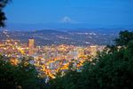Portland bei Nacht, Oregon