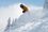 Skifahrer im Tiefschnee