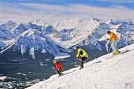 Skisafari Kanda: Skifahrer in Lake Louise
