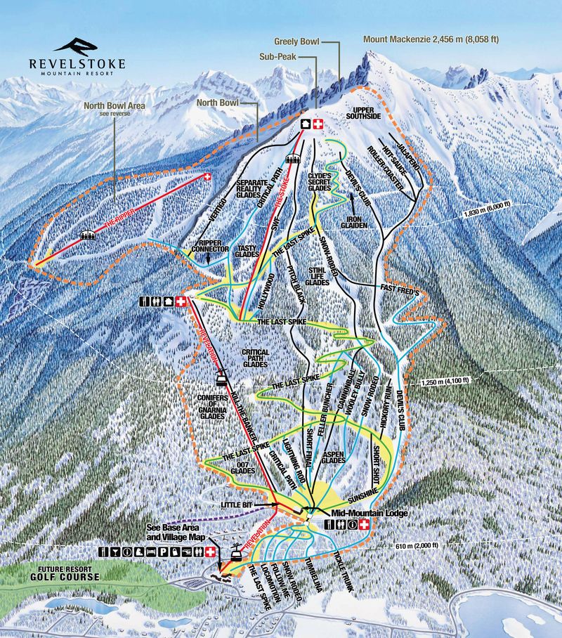 Revelstoke: Revelstoke Skireisen, Revelstoke Ski | CANUSA