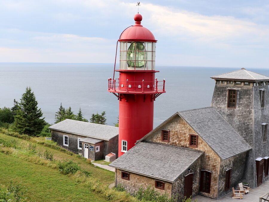 Aussenansicht des Lighthouse Pointe-aÌ€-la-RenommeÌe