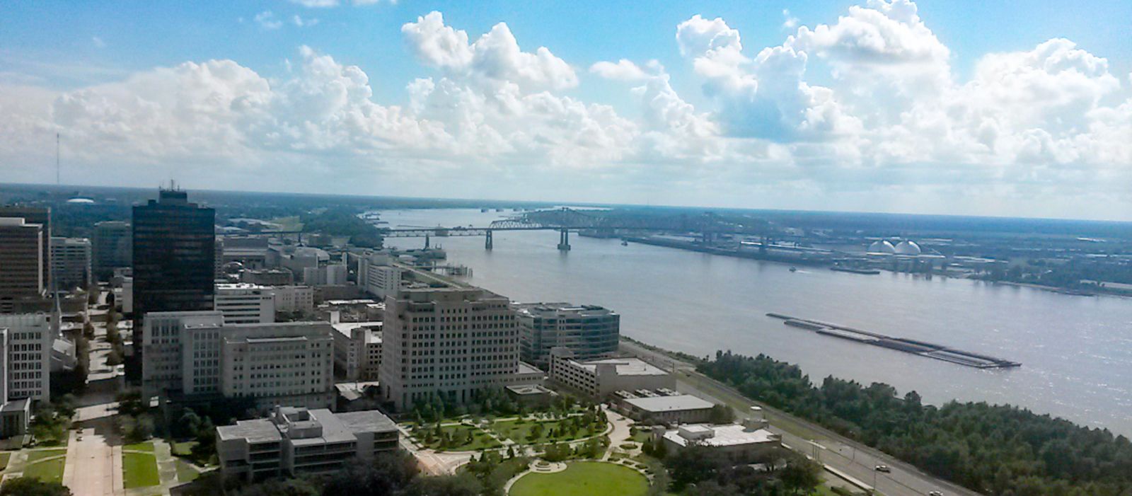 Ausblick auf Baton Rouge