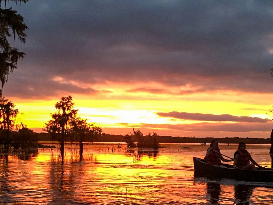 Sonnenuntergang am Lake Martin