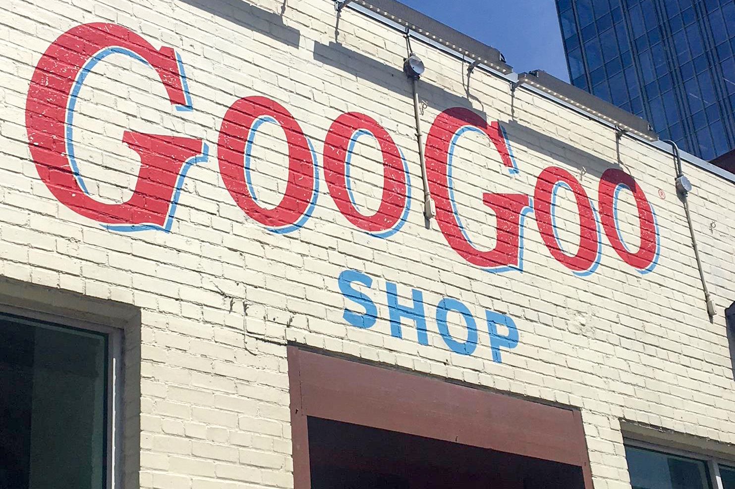 Der SÃ¼ÃŸwarenladen Goo Goo Shop in Nashville