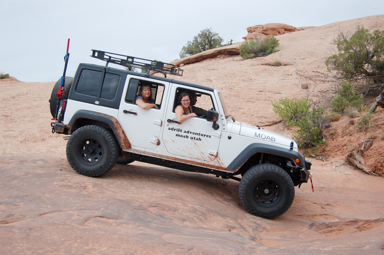 Eine Tour im Jeep durch den Arches National Park