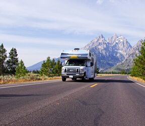 Camper im Grand Teton Nationalpark