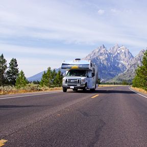 Camper im Grand Teton Nationalpark