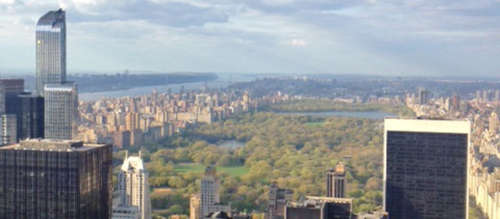 Rockefeller Center: Blick über Central Park