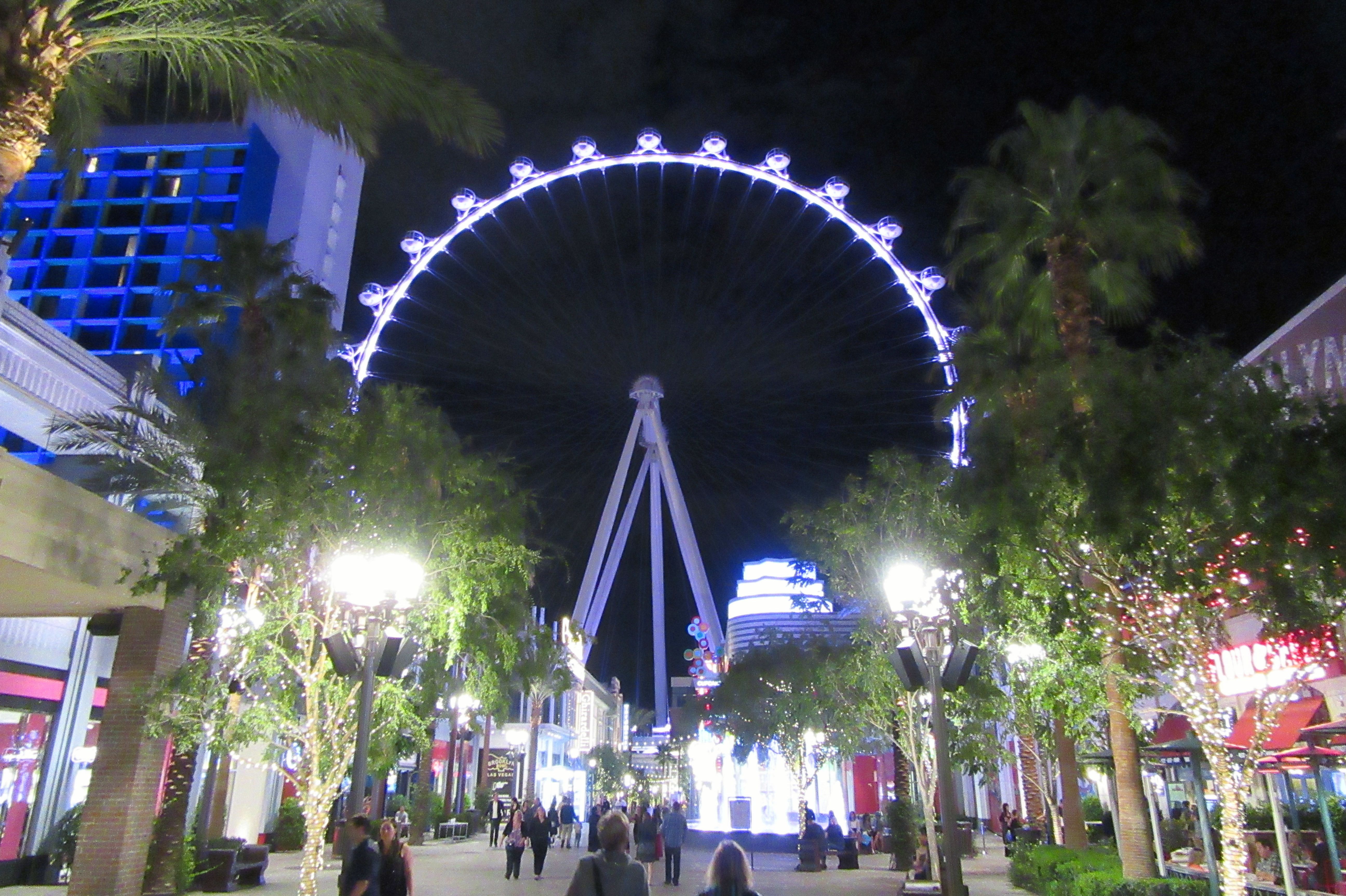 Highroller in Las Vegas bei Nacht