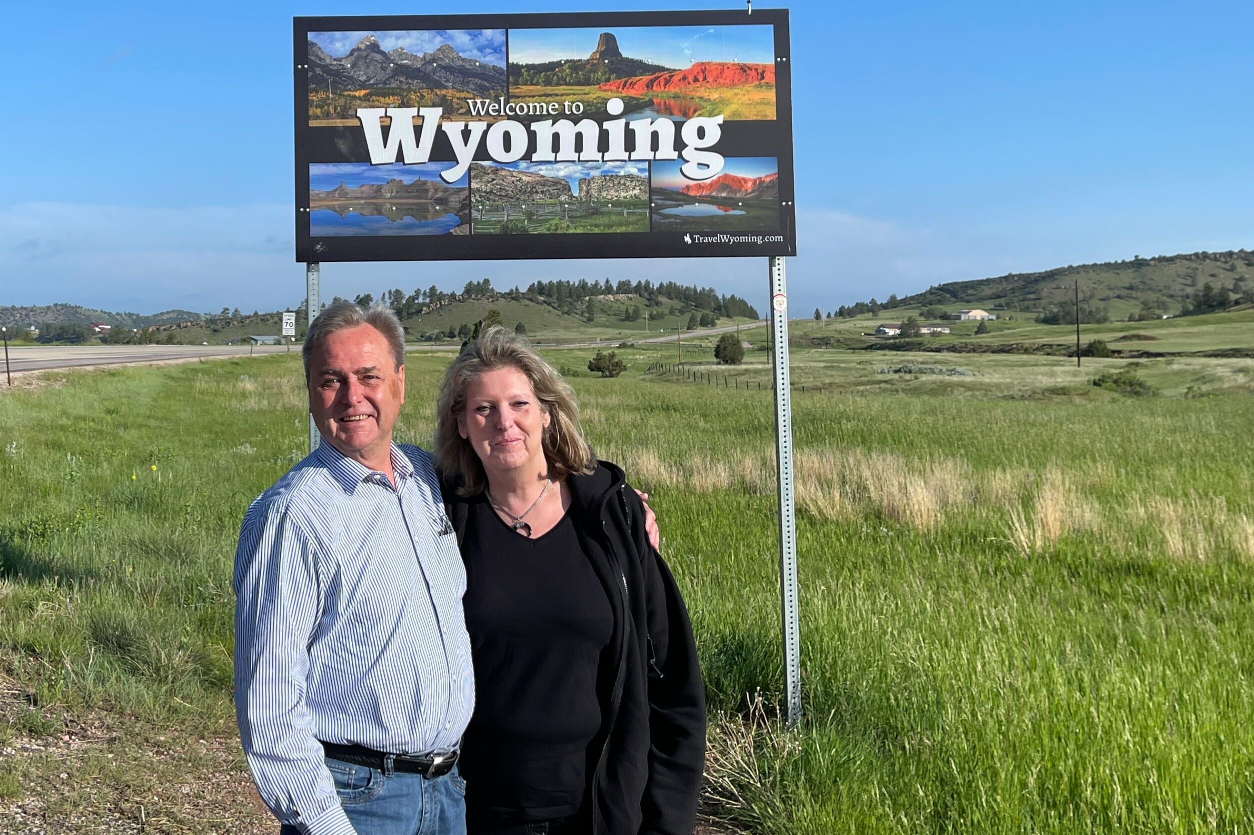 Ingrid und Heiko U. in Wyoming