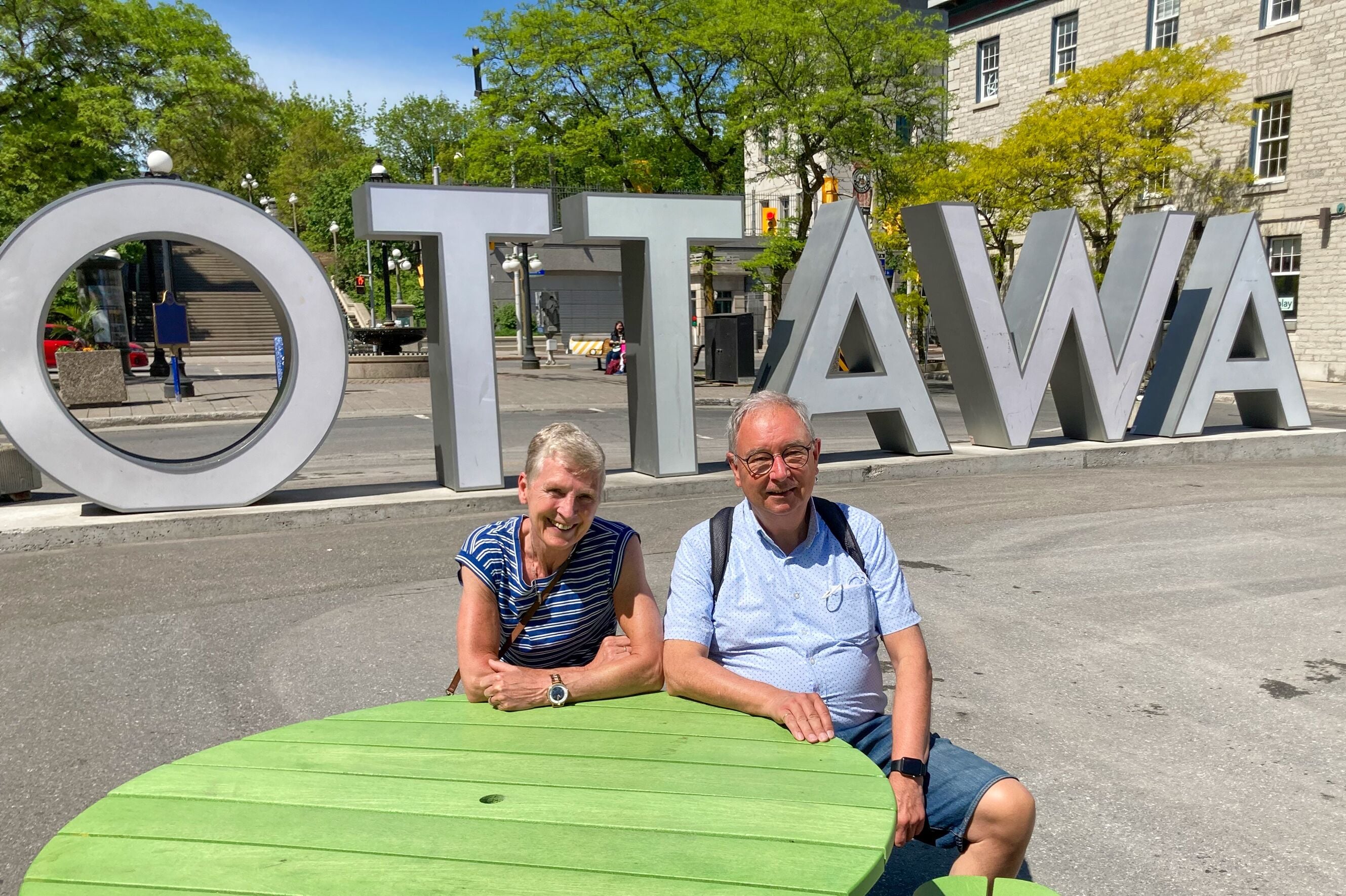 Rüdiger und Silke Voß in Ottawa