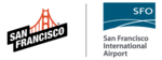 Das Logo von San Francisco und dem San Francisco Airport in horizontaler Anordnung