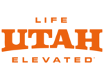 Das Logo vom US-Bundesstaat Utah in orange.