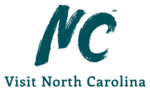 Logo von Visit North Carolina in grün 
