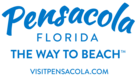 Logo von Visit Pensacola blau  allgemein/diverses/logos/usa/visit-pensacola-blau-logo