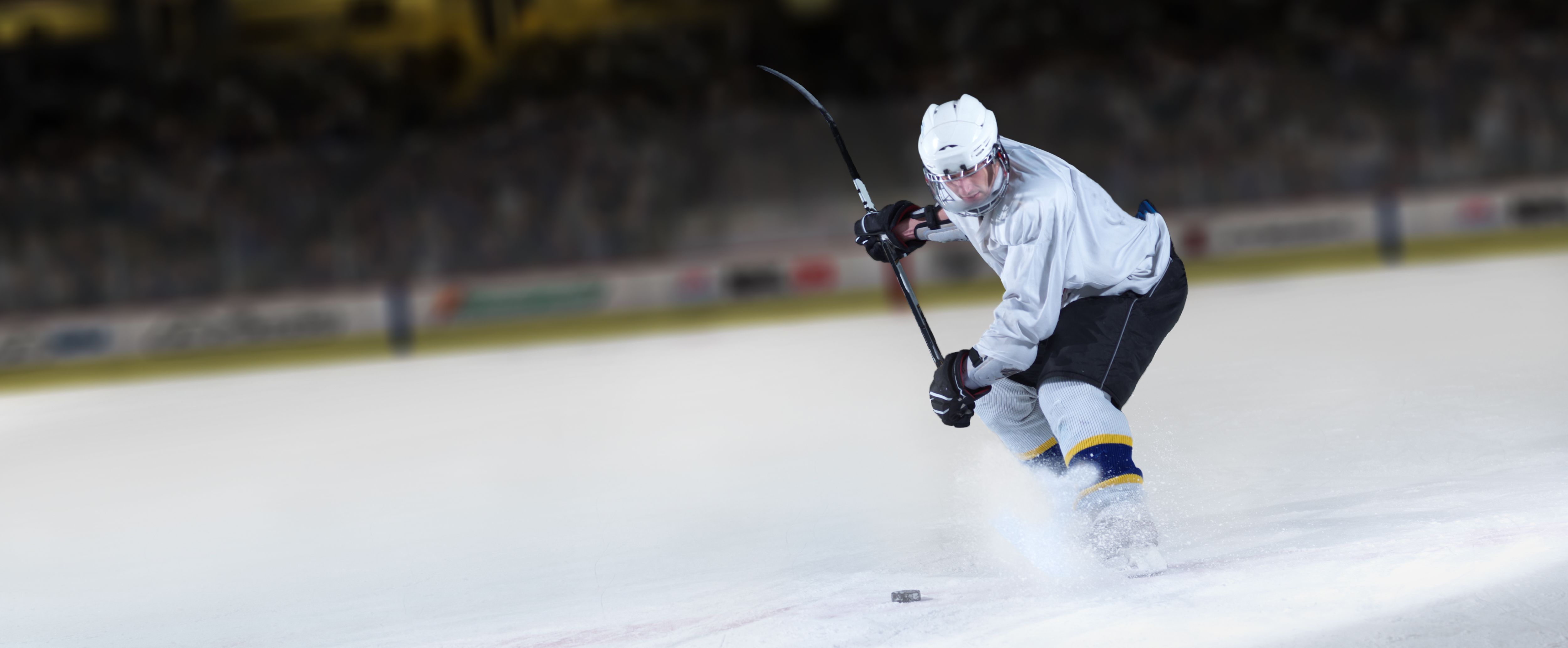 Icehockey-Spieler in Action