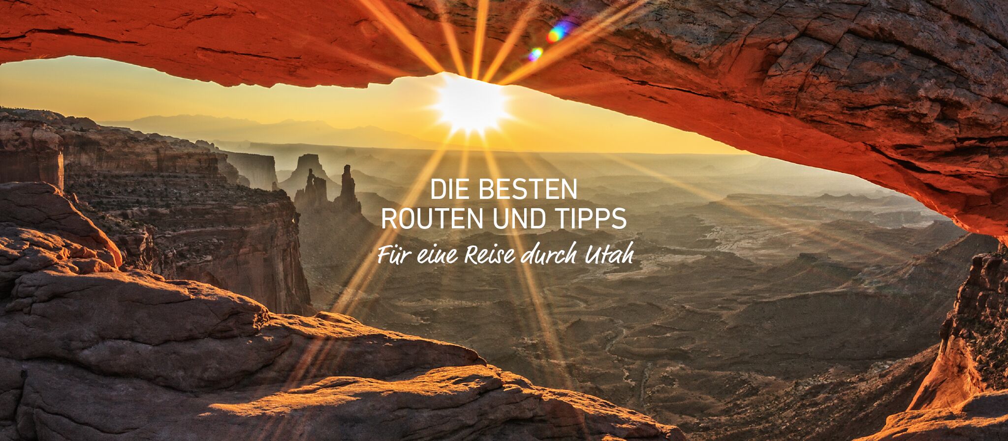 Banner der National Park Route durch Utah Banner der National Park Route durch Utah