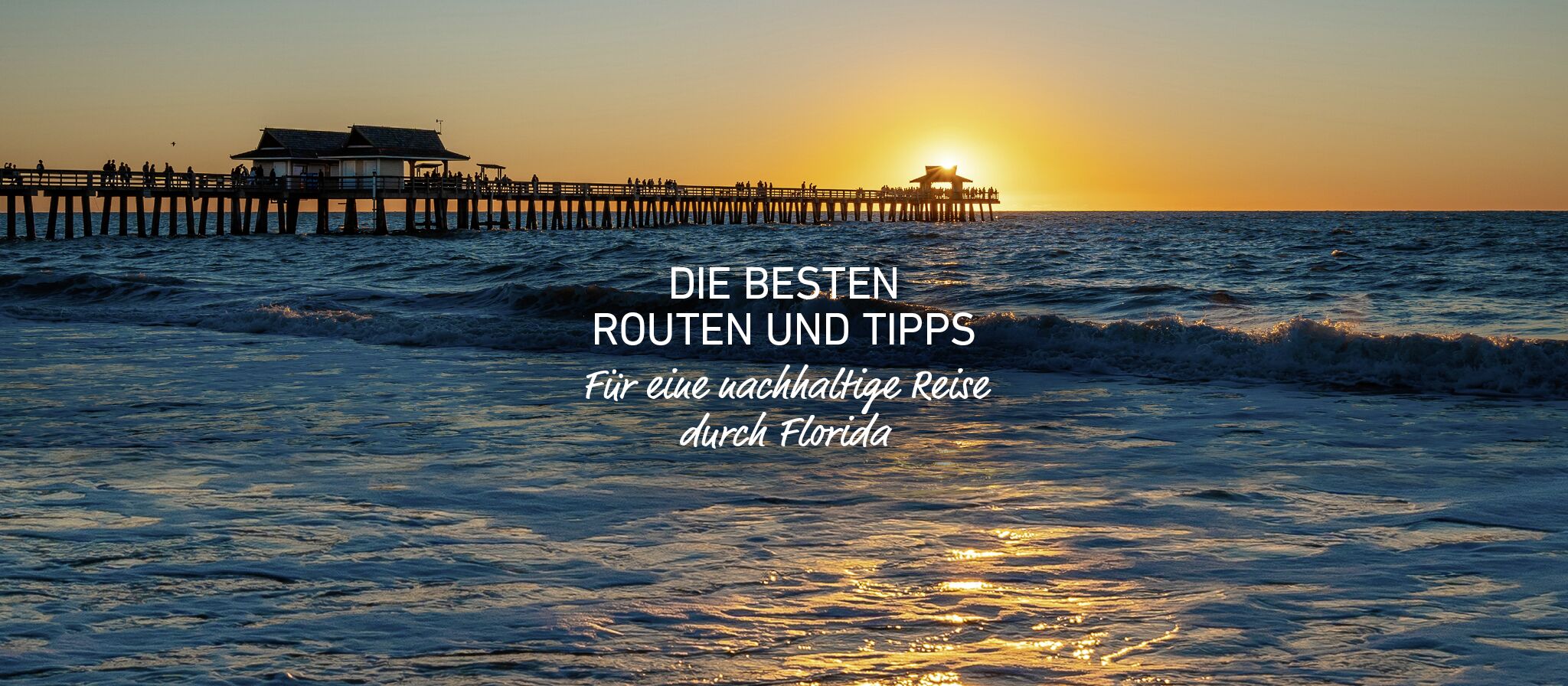 Banner der Scenic Route durch Florida