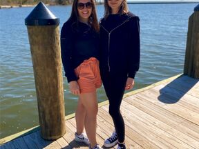 CANUSA Mitarbeiterinnen Dana und Luisa am Tammany Trace in Louisiana