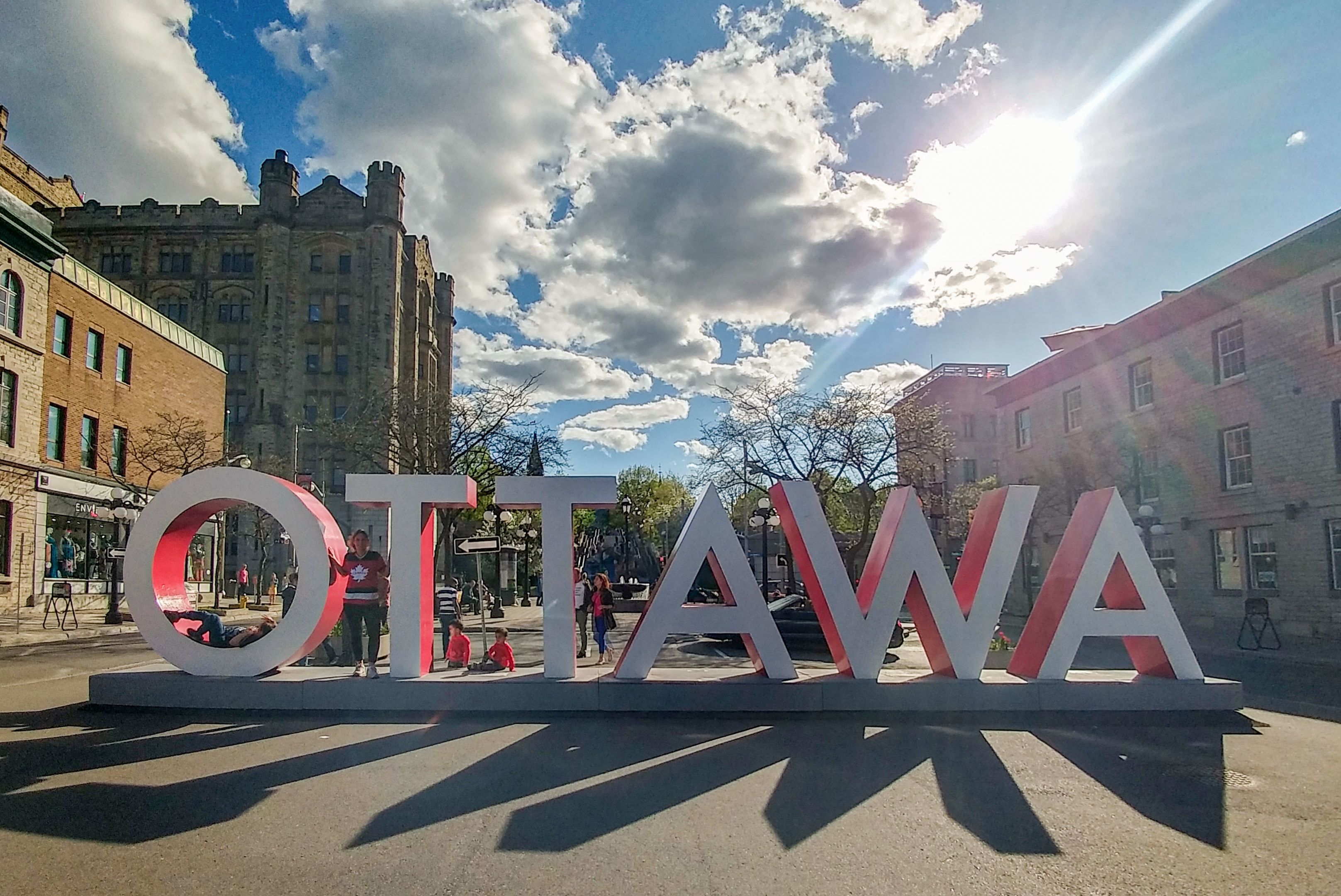 CANUSA Mitarbeiterin Giulia Allergrino unterwegs in Ottawa, Quebec