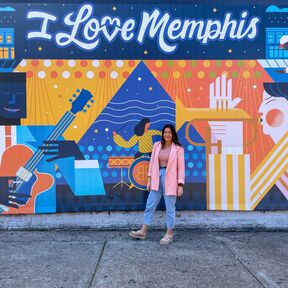 CANUSA-Mitarbeiterin Mandy Rathje in Memphis
