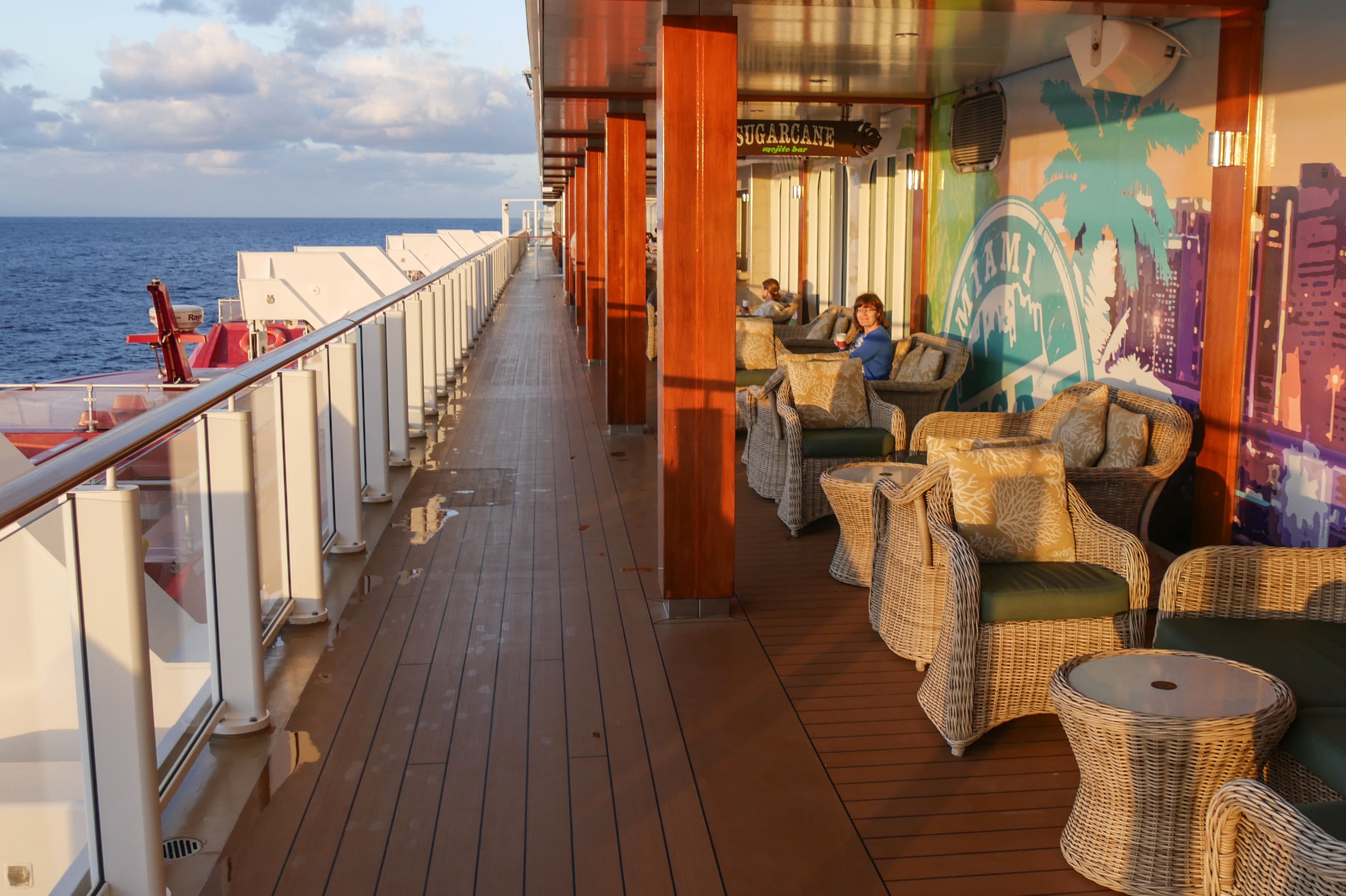 Den Morgen an Bord des Kreuzfahrtschiffes Norwegian Getaway von NCL genießen