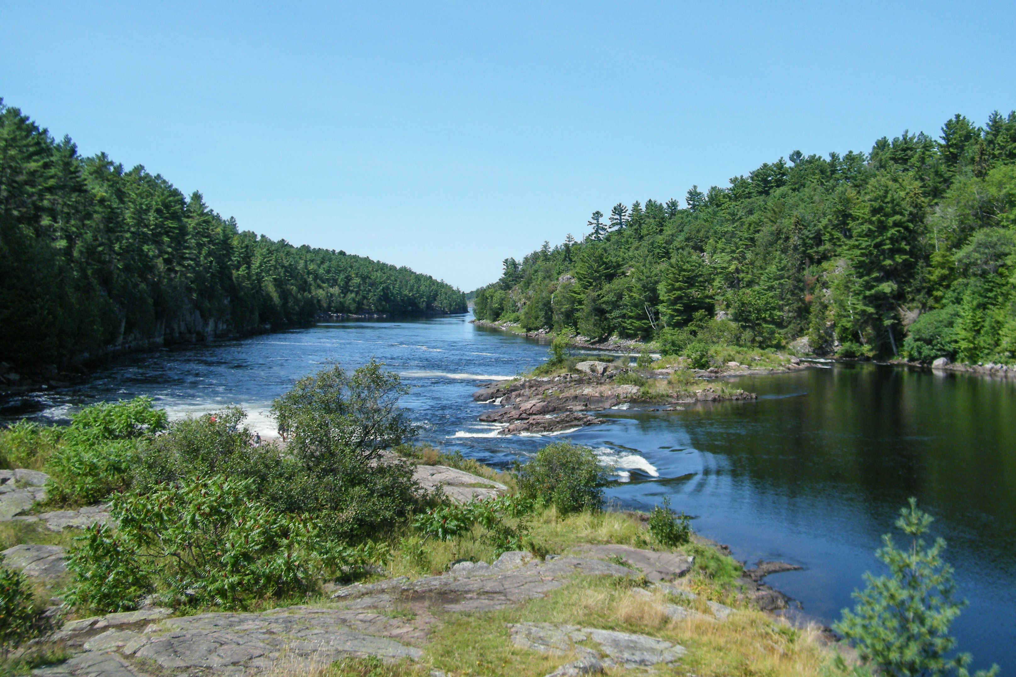 Die wilde Natur des French River Provincial Parks in Ontario