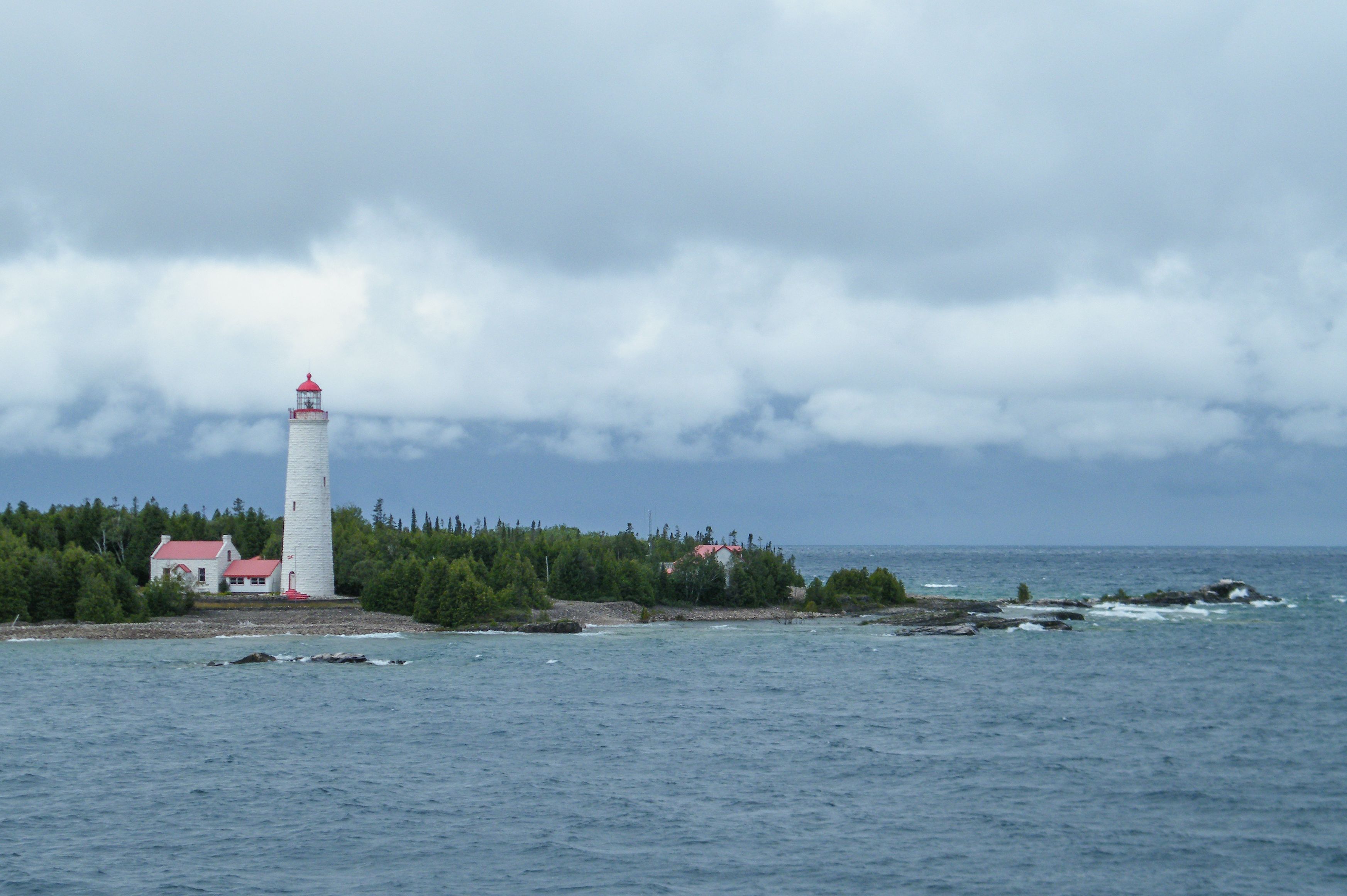 Ein Leuchtturm auf Manitoulin Island