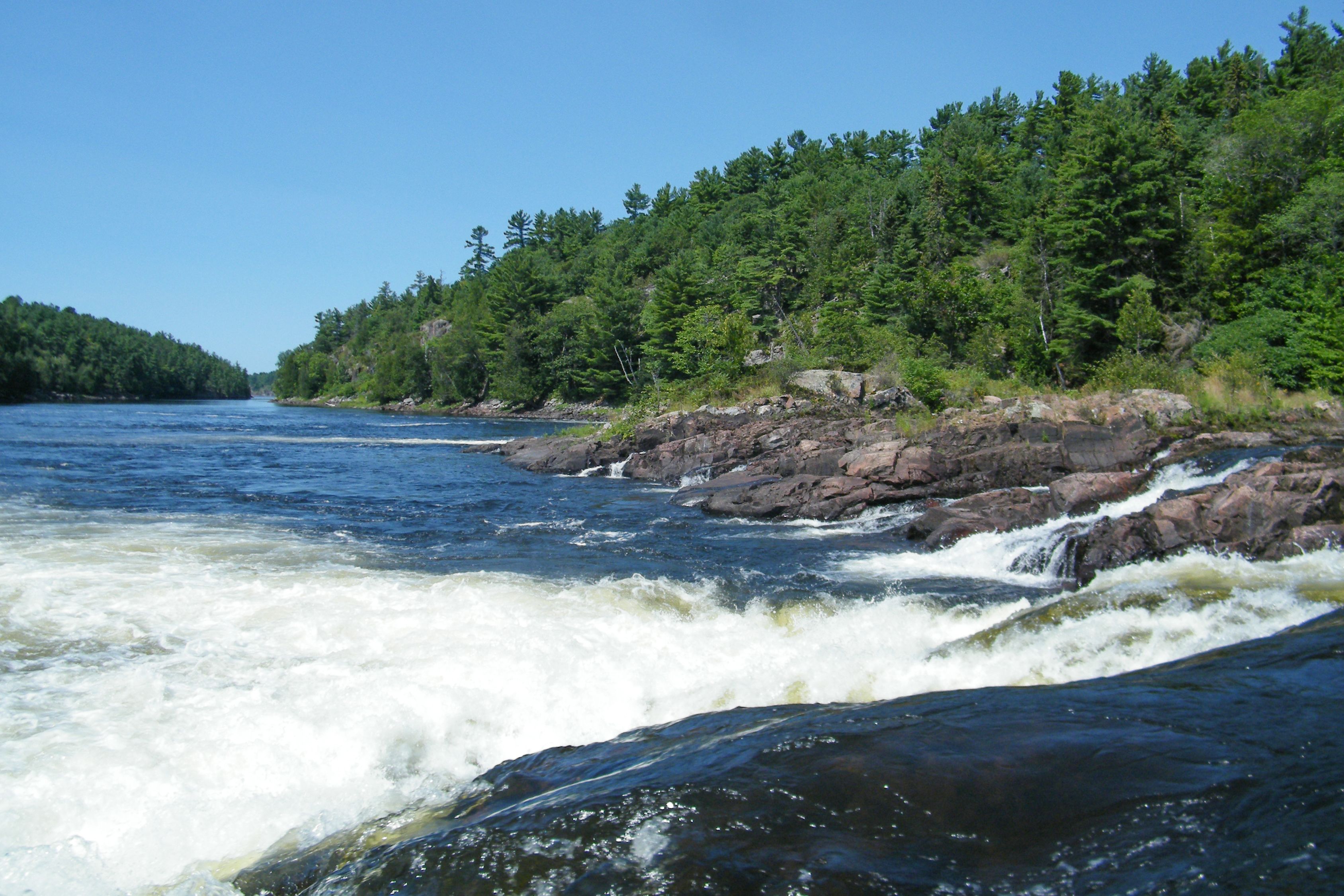 Die wilde Natur des French River Provincial Parks in Ontario