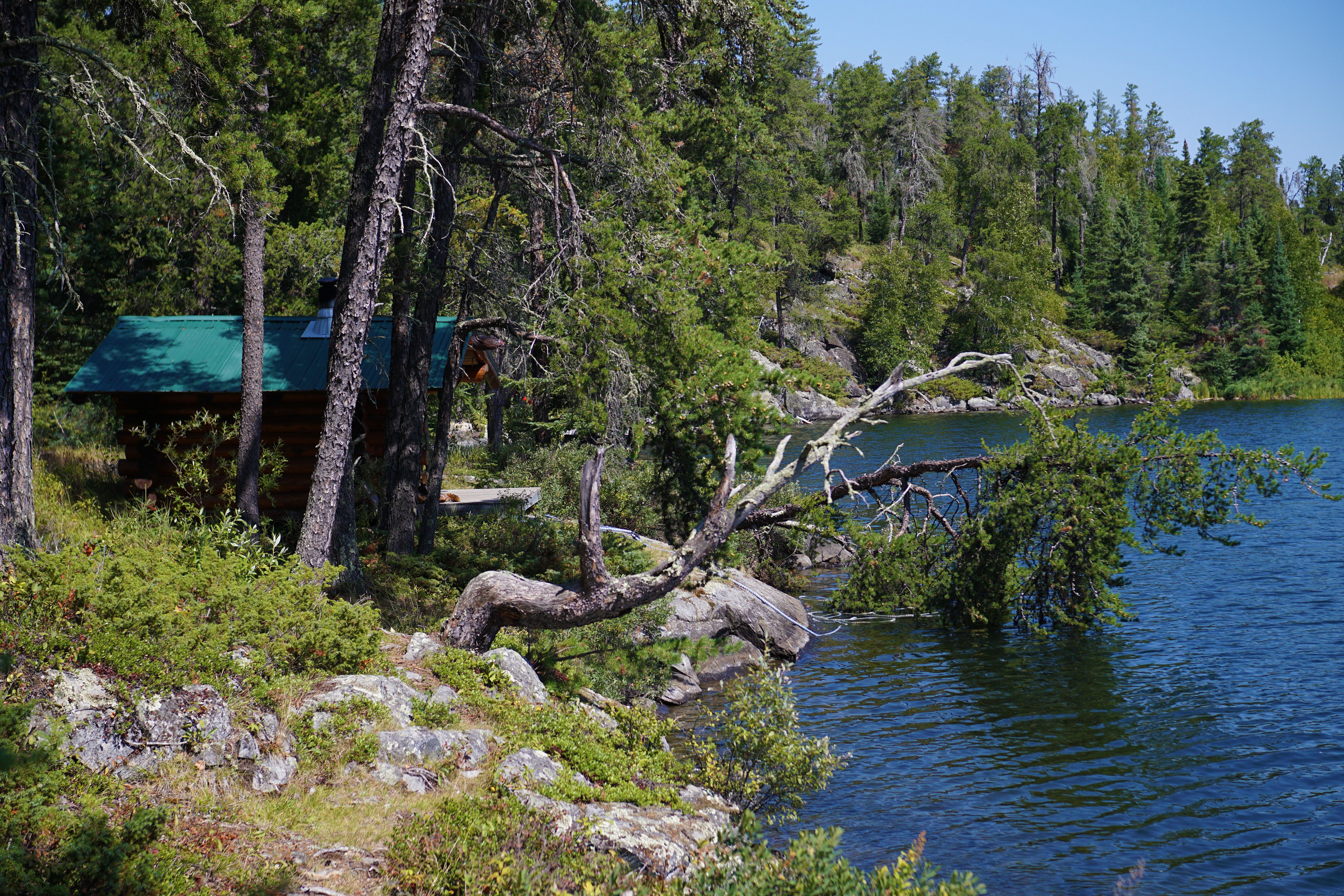 Die Sauna am Falcon Lake im Falcon Trails Resort in Manitoba