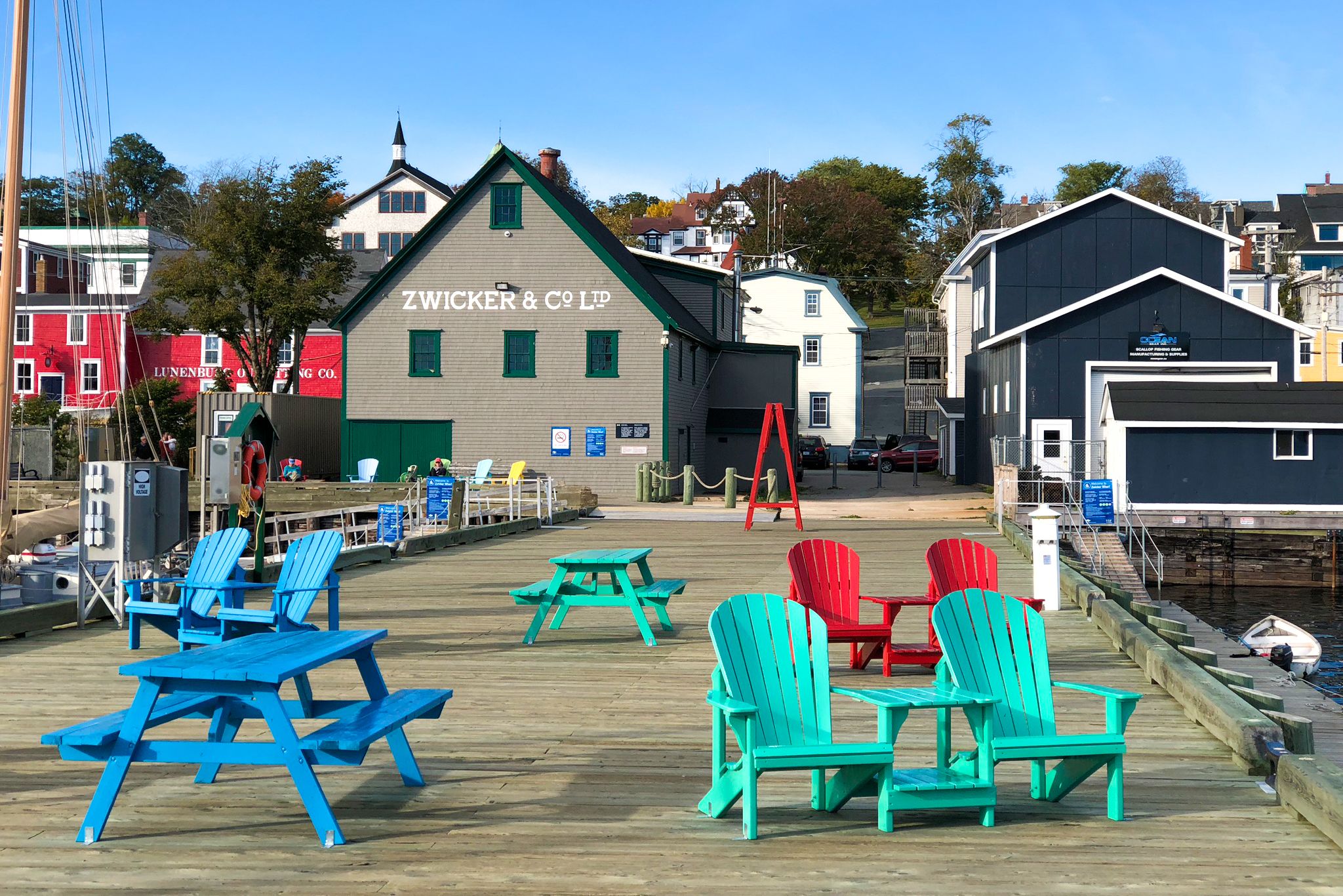 Der Hafen von Lunenburg